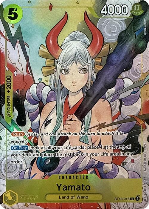 Yamato (Illustration Box Vol.1) [One Piece Promotion Cards] | Card Merchant Takapuna