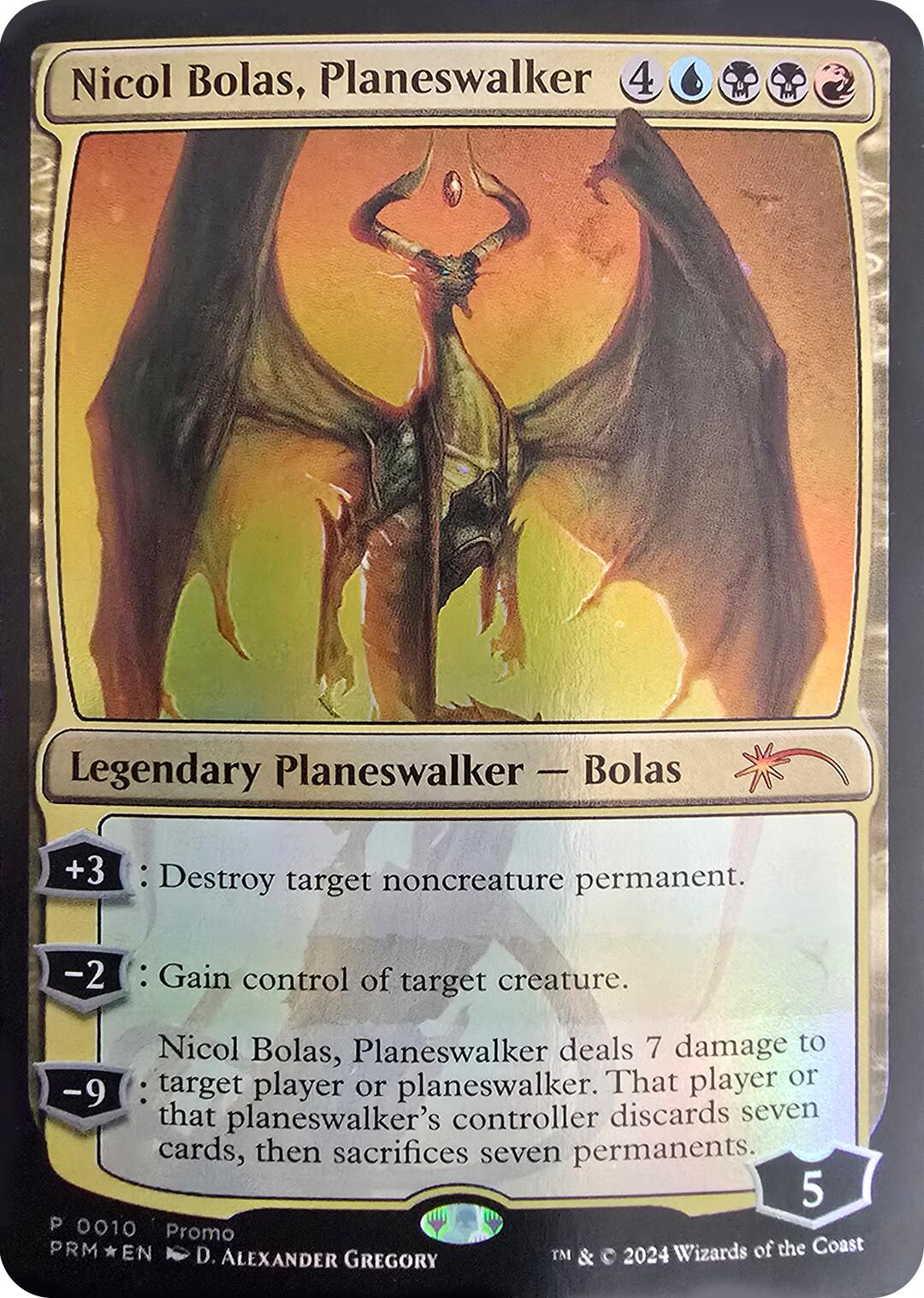 Nicol Bolas, Planeswalker [Media Promos] | Card Merchant Takapuna