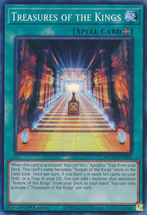Treasures of the Kings (Collector's Rare) [MZTM-EN006] Collector's Rare | Card Merchant Takapuna