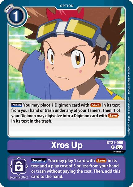 Xros Up [BT21-099] [World Convergence] | Card Merchant Takapuna