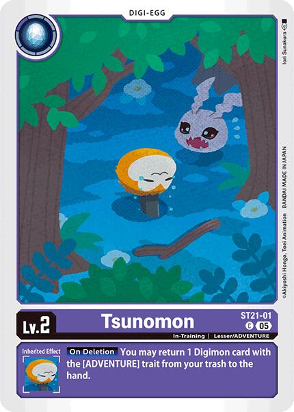 Tsunomon [ST21-01] [Starter Deck: Hero of Hope] | Card Merchant Takapuna
