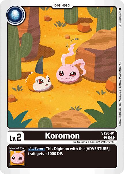 Koromon [ST20-01] [Starter Deck: Protector of Light] | Card Merchant Takapuna