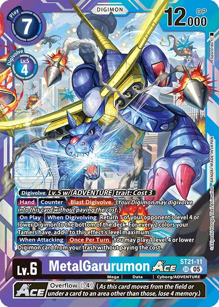 MetalGarurumon ACE [ST21-11] [Starter Deck: Hero of Hope] | Card Merchant Takapuna