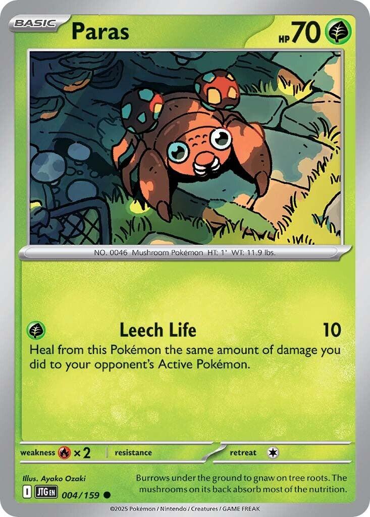 Paras (004/159) [Scarlet & Violet: Journey Together] | Card Merchant Takapuna
