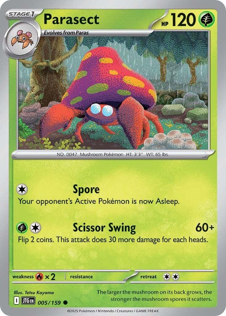 Parasect (005/159) [Scarlet & Violet: Journey Together] | Card Merchant Takapuna