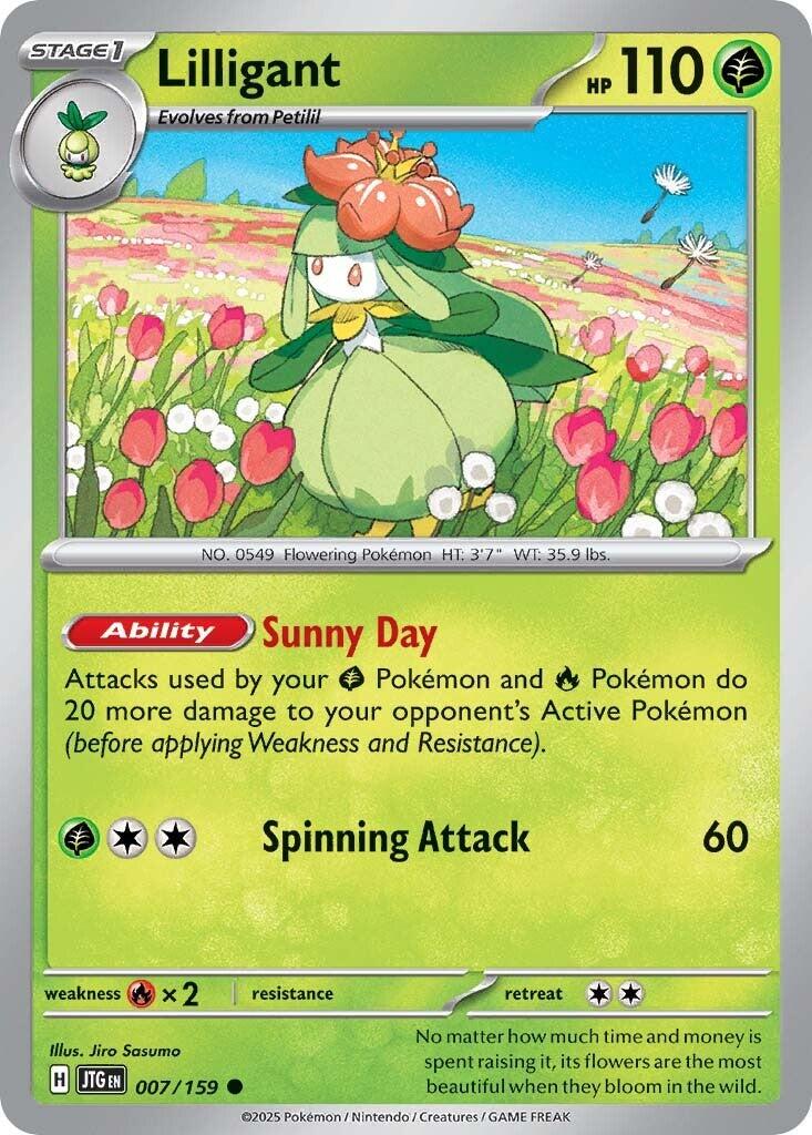 Lilligant (007/159) [Scarlet & Violet: Journey Together] | Card Merchant Takapuna