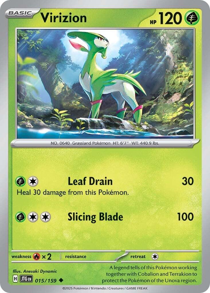 Virizion (015/159) [Scarlet & Violet: Journey Together] | Card Merchant Takapuna