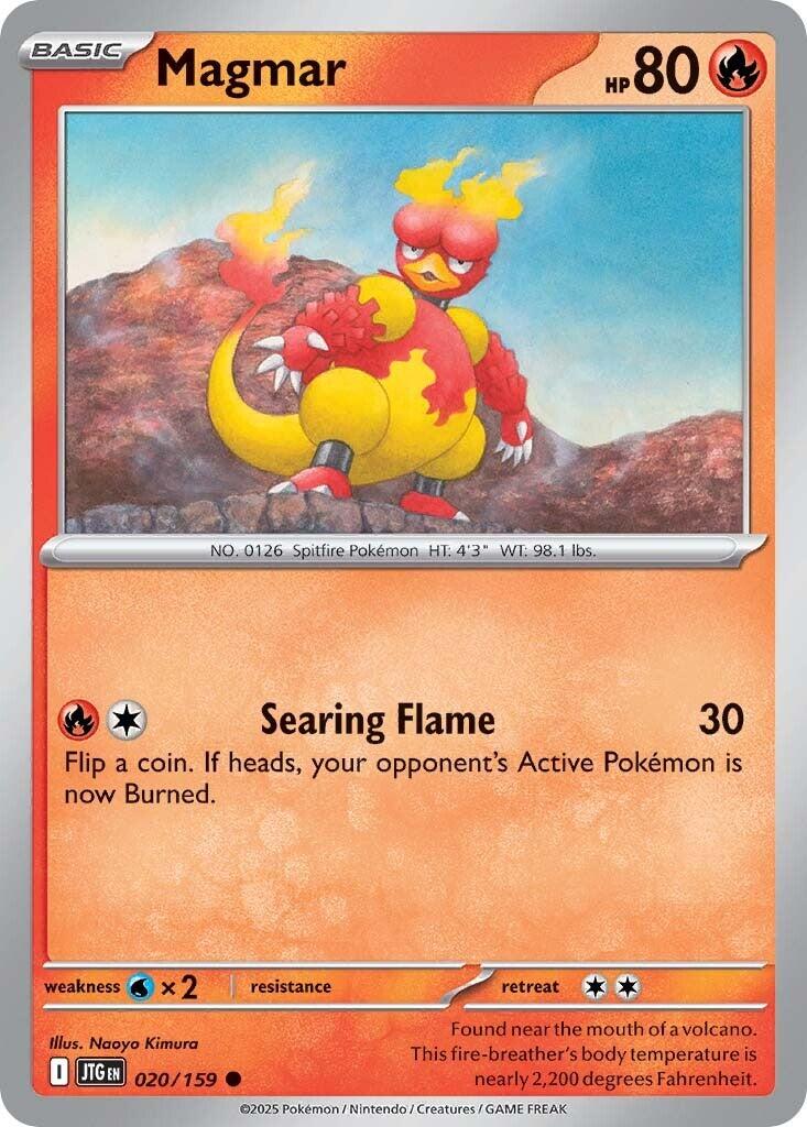 Magmar (020/159) [Scarlet & Violet: Journey Together] | Card Merchant Takapuna