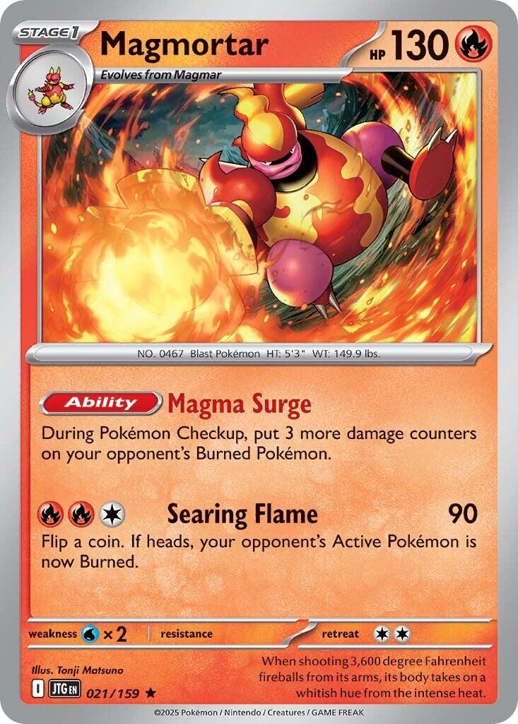 Magmortar (021/159) [Scarlet & Violet: Journey Together] | Card Merchant Takapuna