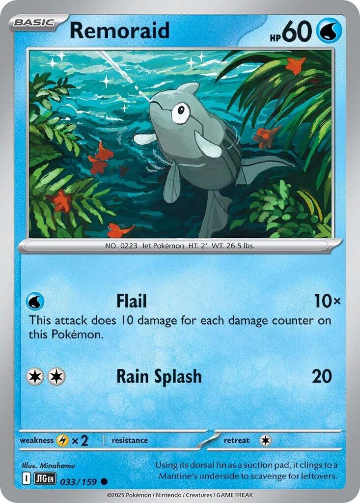 Remoraid (033/159) [Scarlet & Violet: Journey Together] | Card Merchant Takapuna