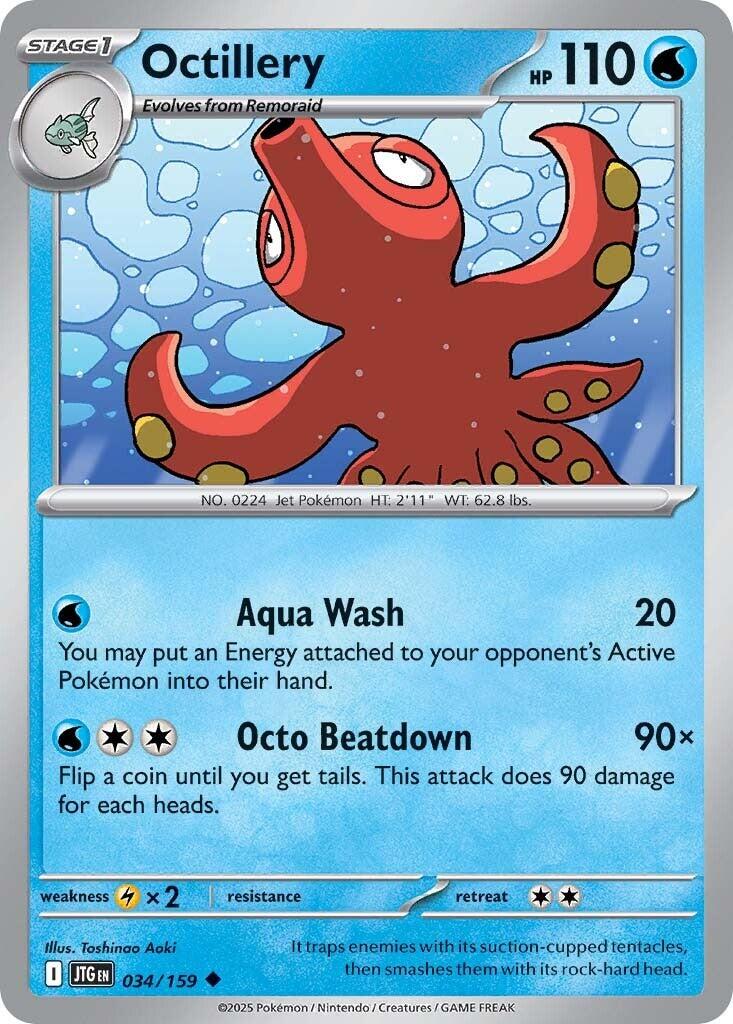 Octillery (034/159) [Scarlet & Violet: Journey Together] | Card Merchant Takapuna