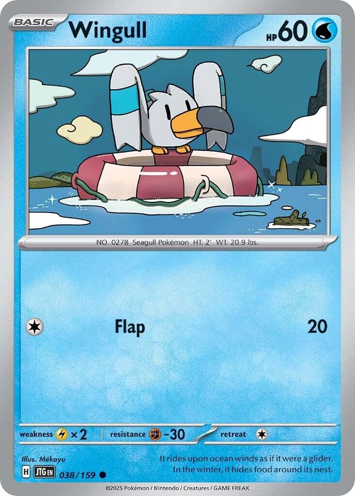 Wingull (038/159) [Scarlet & Violet: Journey Together] | Card Merchant Takapuna