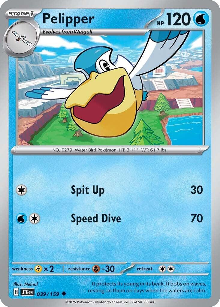 Pelipper (039/159) [Scarlet & Violet: Journey Together] | Card Merchant Takapuna
