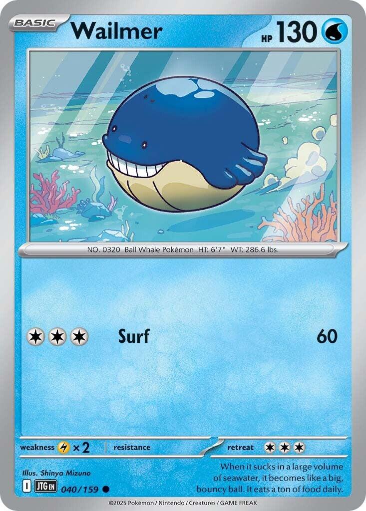 Wailmer (040/159) [Scarlet & Violet: Journey Together] | Card Merchant Takapuna