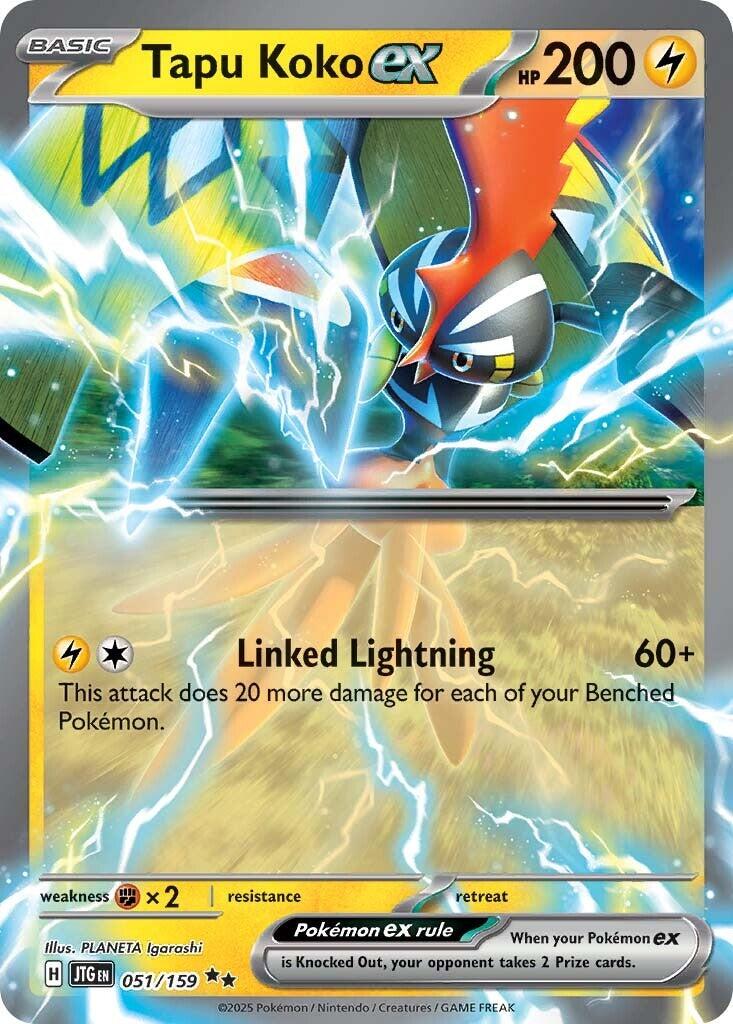 Tapu Koko ex (051/159) [Scarlet & Violet: Journey Together] | Card Merchant Takapuna