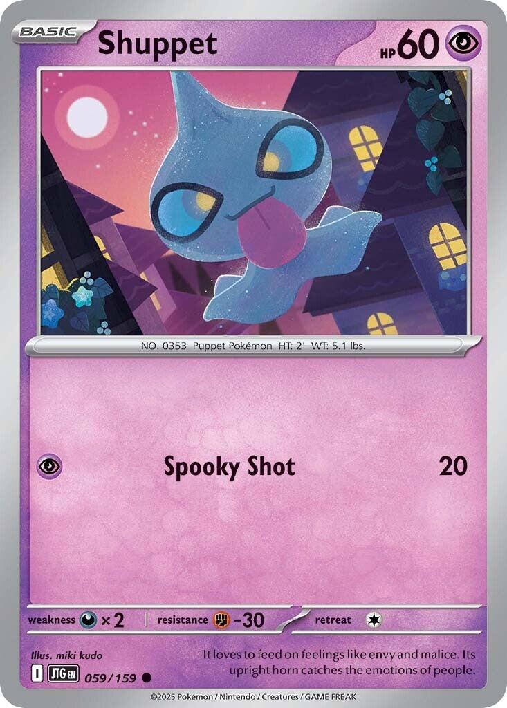 Shuppet (059/159) [Scarlet & Violet: Journey Together] | Card Merchant Takapuna