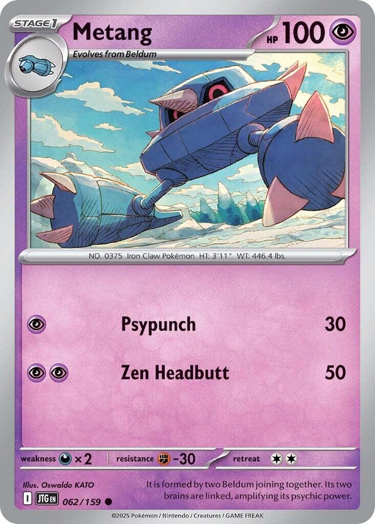 Metang (062/159) [Scarlet & Violet: Journey Together] | Card Merchant Takapuna