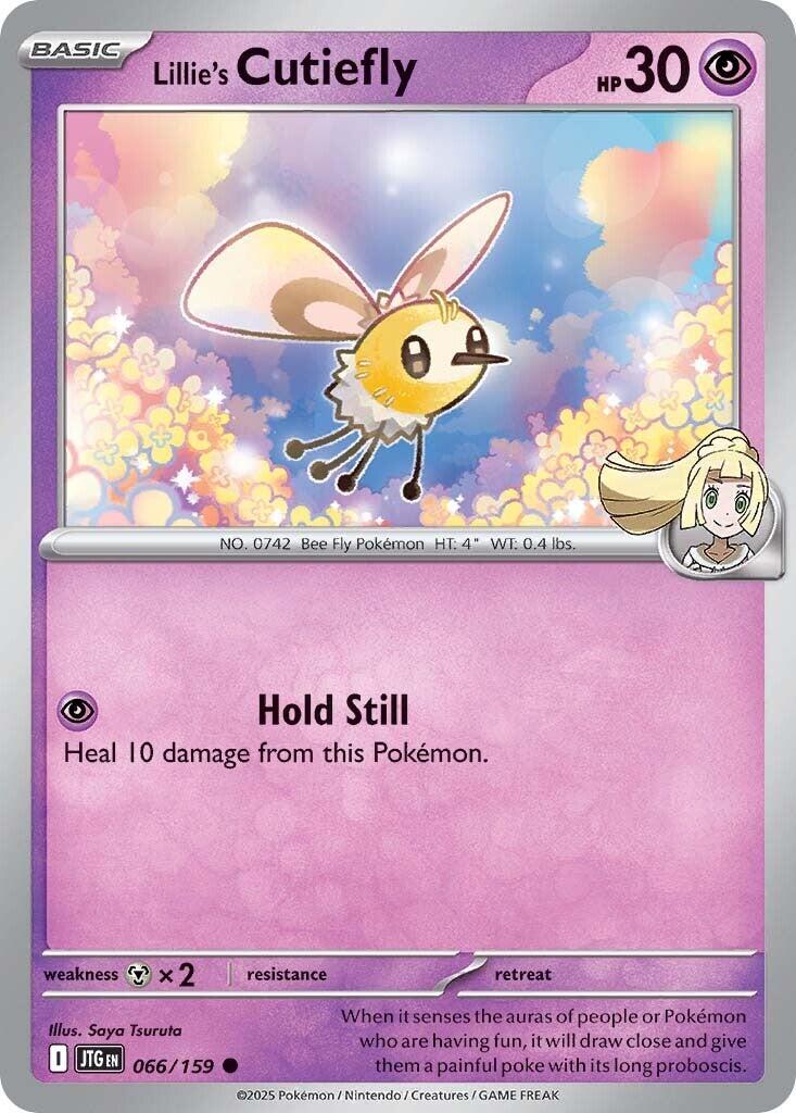 Lillie's Cutiefly (066/159) [Scarlet & Violet: Journey Together] | Card Merchant Takapuna