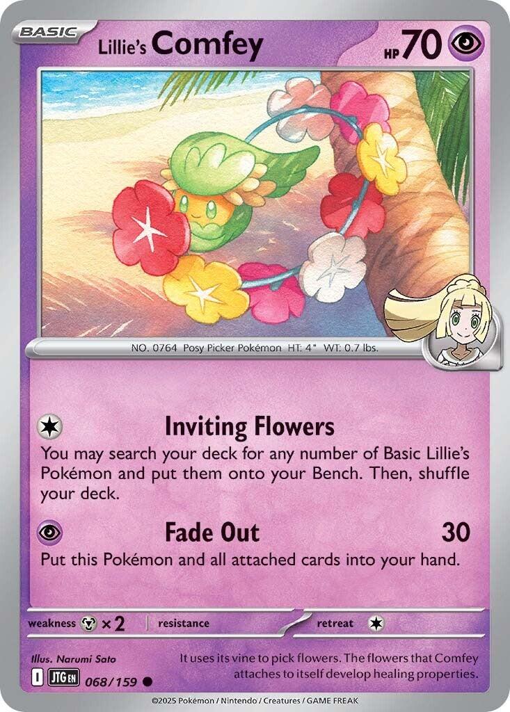 Lillie's Comfey (068/159) [Scarlet & Violet: Journey Together] | Card Merchant Takapuna