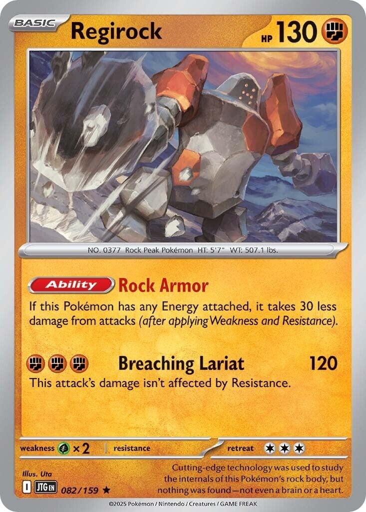 Regirock (082/159) [Scarlet & Violet: Journey Together] | Card Merchant Takapuna