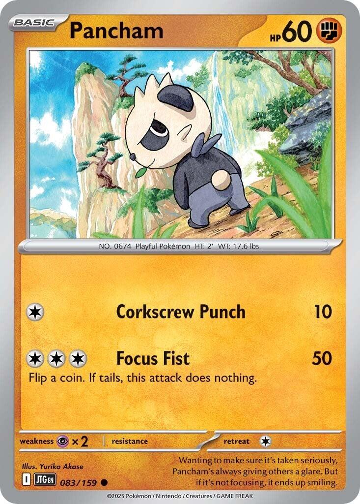 Pancham (083/159) [Scarlet & Violet: Journey Together] | Card Merchant Takapuna