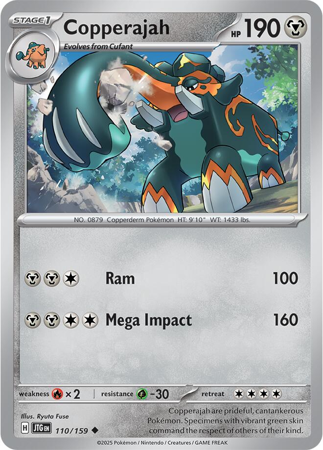 Copperajah (110/159) [Scarlet & Violet: Journey Together] | Card Merchant Takapuna