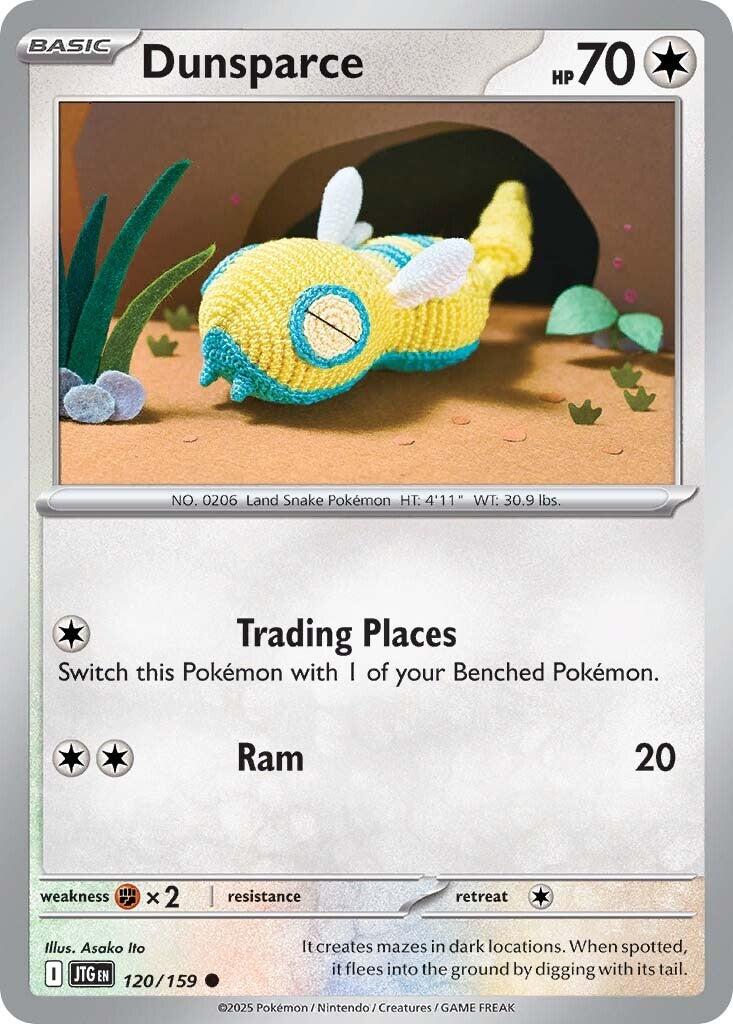 Dunsparce (120/159) [Scarlet & Violet: Journey Together] | Card Merchant Takapuna