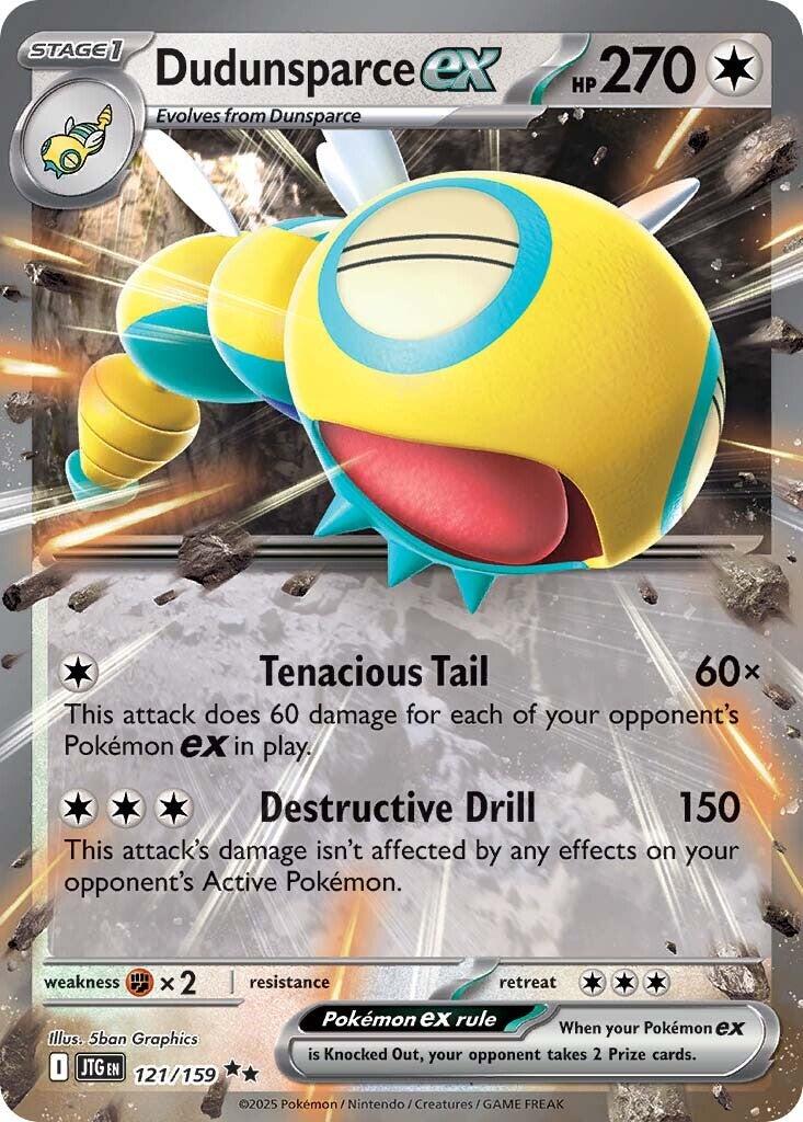 Dudunsparce ex (121/159) [Scarlet & Violet: Journey Together] | Card Merchant Takapuna