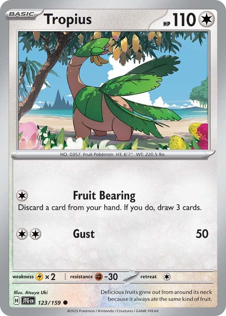 Tropius (123/159) [Scarlet & Violet: Journey Together] | Card Merchant Takapuna