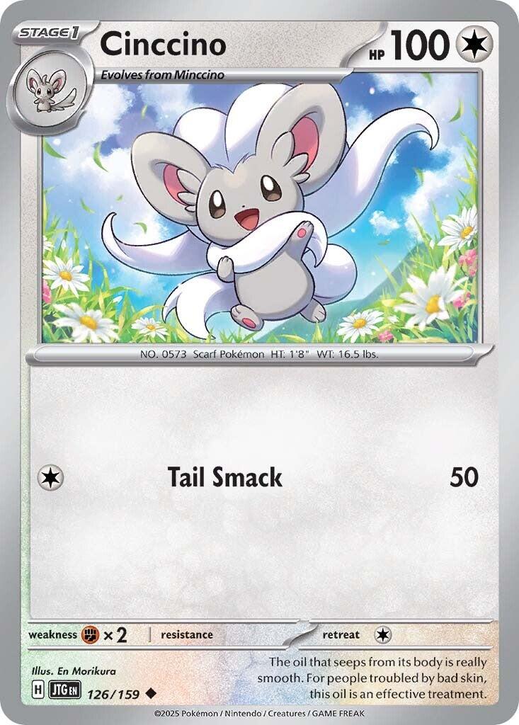 Cinccino (126/159) [Scarlet & Violet: Journey Together] | Card Merchant Takapuna