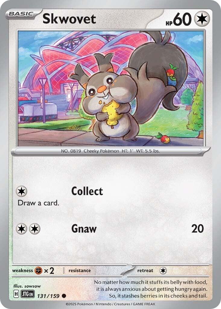 Skwovet (131/159) [Scarlet & Violet: Journey Together] | Card Merchant Takapuna