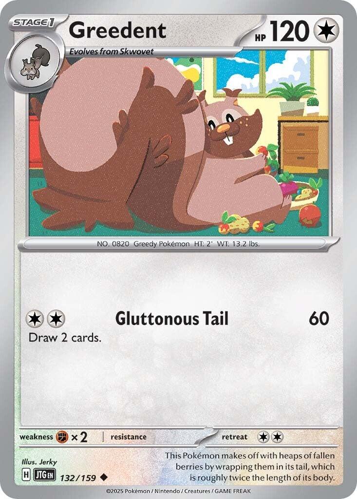 Greedent (132/159) [Scarlet & Violet: Journey Together] | Card Merchant Takapuna