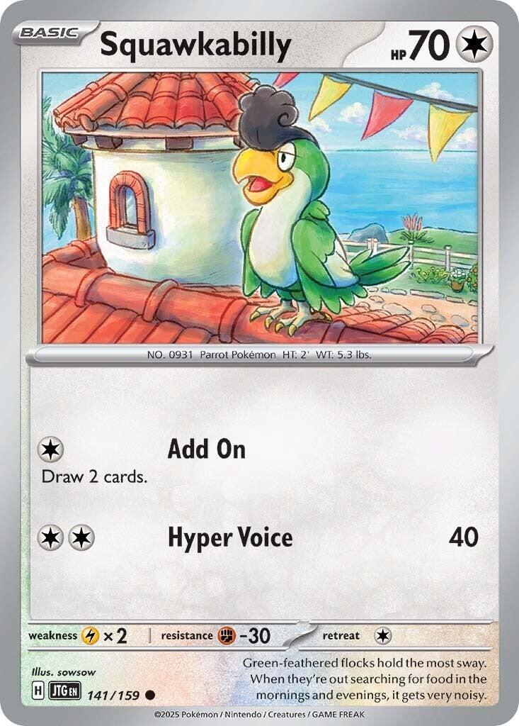 Squawkabilly (141/159) [Scarlet & Violet: Journey Together] | Card Merchant Takapuna