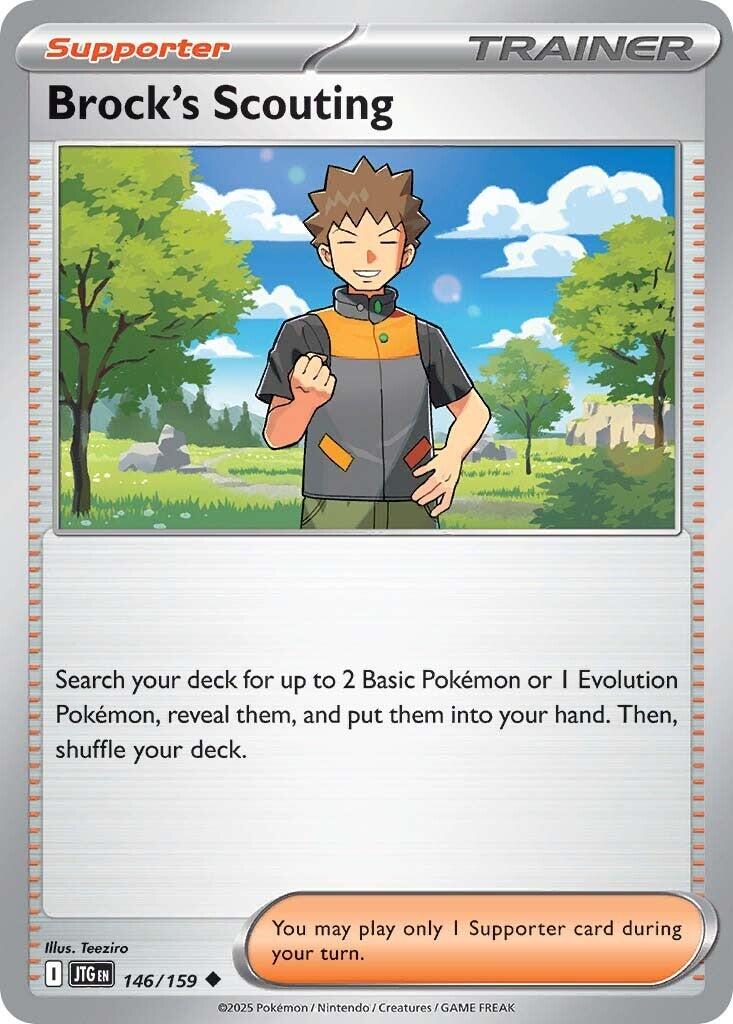 Brock's Scouting (146/159) [Scarlet & Violet: Journey Together] | Card Merchant Takapuna