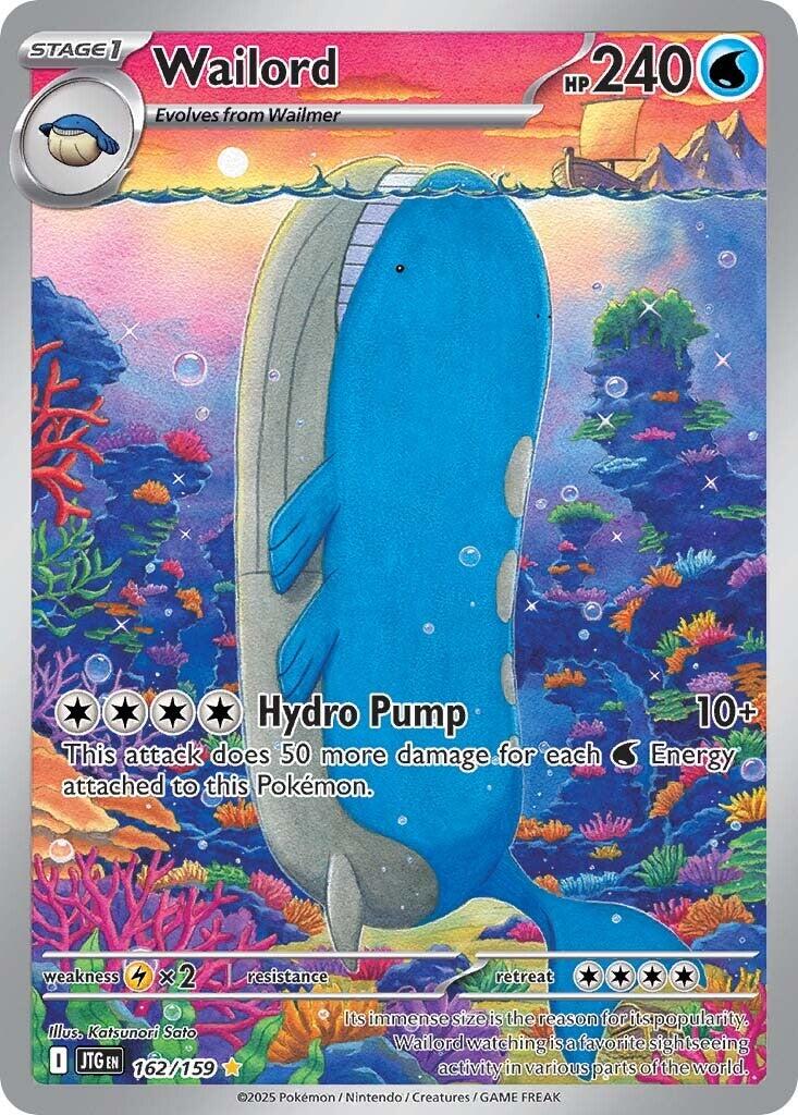 Wailord (162/159) [Scarlet & Violet: Journey Together] | Card Merchant Takapuna