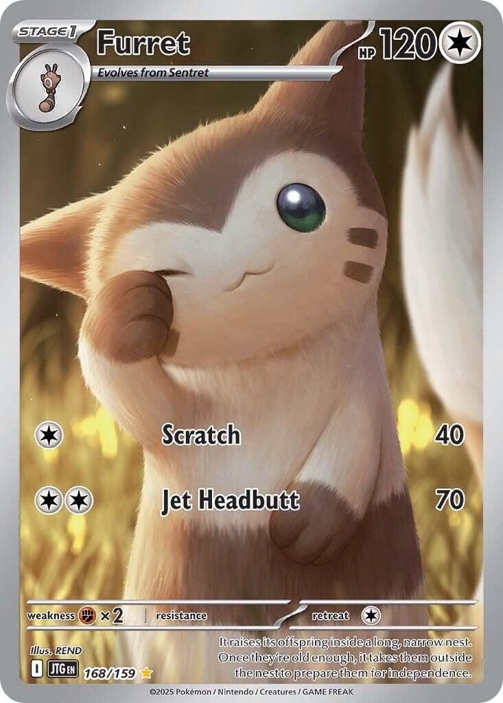 Furret (168/159) [Scarlet & Violet: Journey Together] | Card Merchant Takapuna