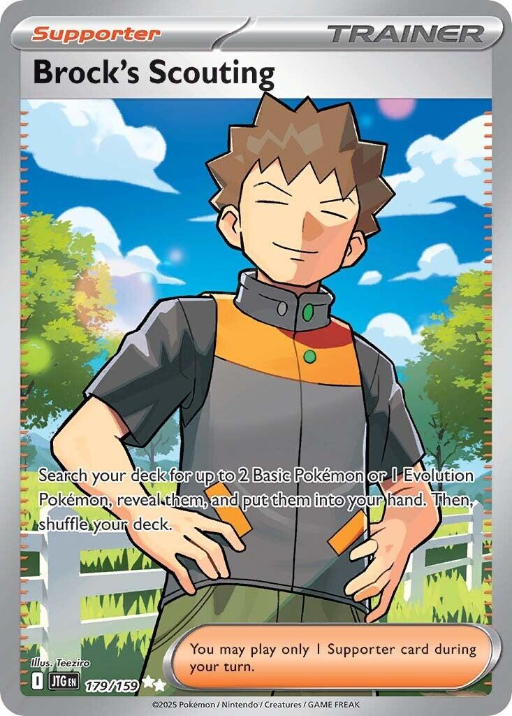 Brock's Scouting (179/159) [Scarlet & Violet: Journey Together] | Card Merchant Takapuna