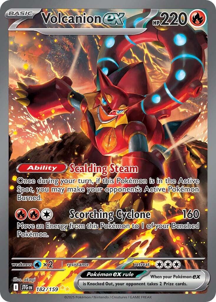 Volcanion ex (182/159) [Scarlet & Violet: Journey Together] | Card Merchant Takapuna