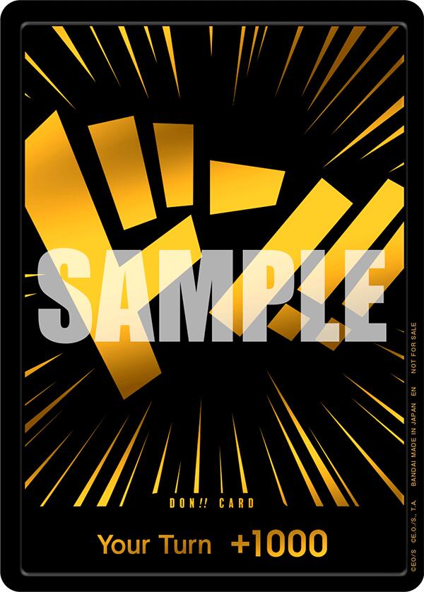DON!! Card (Black and Gold) [One Piece Promotion Cards] | Card Merchant Takapuna