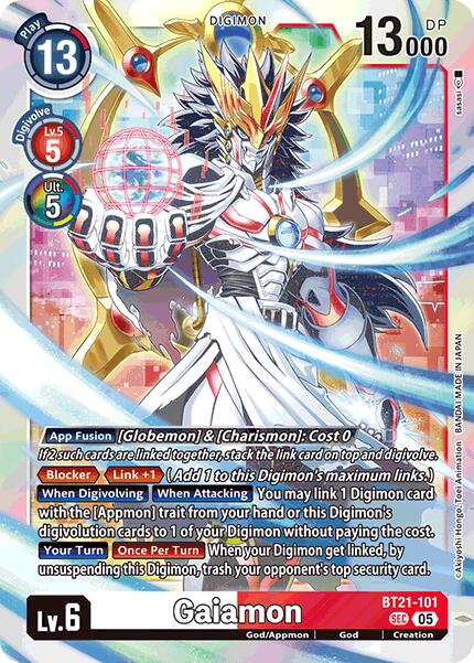 Gaiamon [BT21-101] [World Convergence] | Card Merchant Takapuna