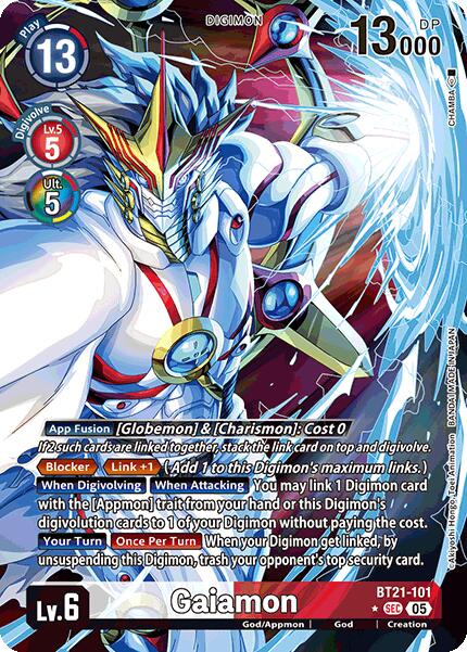 Gaiamon [BT21-101] (Alternate Art) [World Convergence] | Card Merchant Takapuna