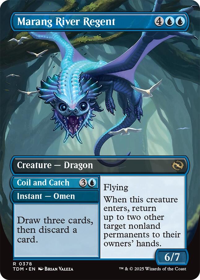 Marang River Regent (Borderless) [Tarkir: Dragonstorm] | Card Merchant Takapuna