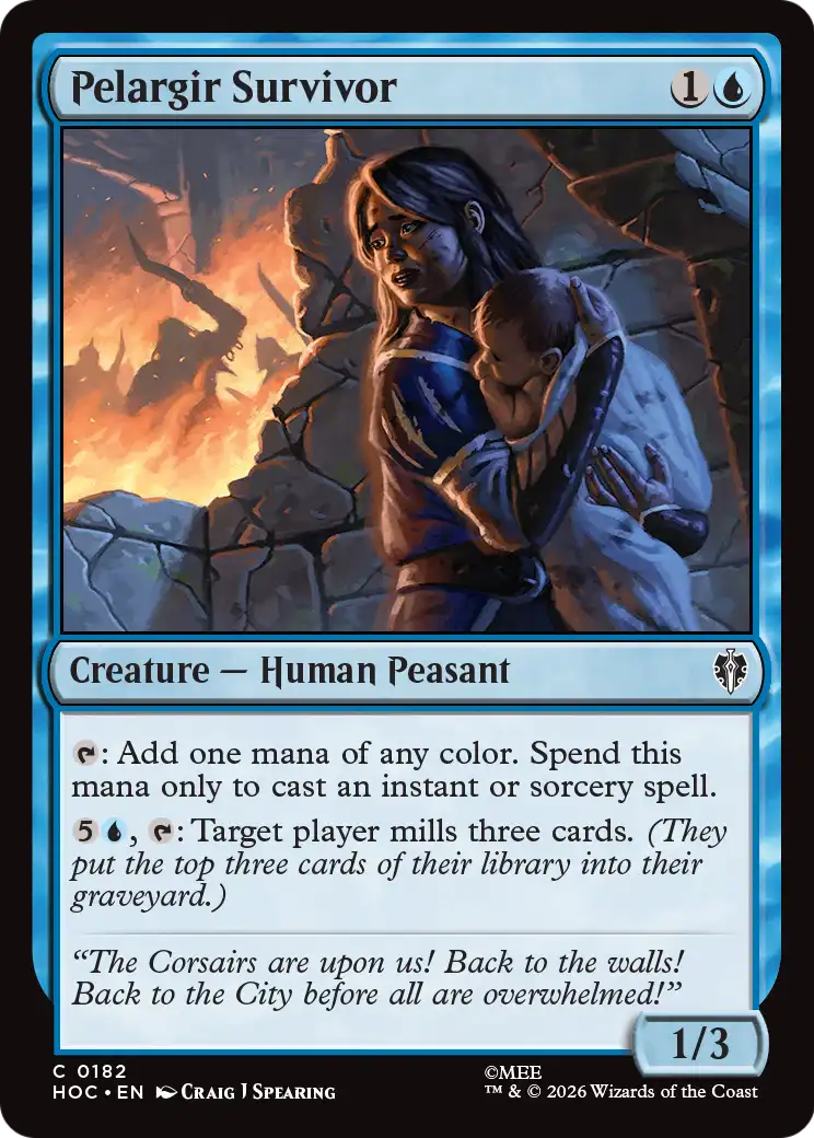 Pelargir Survivor [The Hobbit: Eternal-Legal] | Card Merchant Takapuna