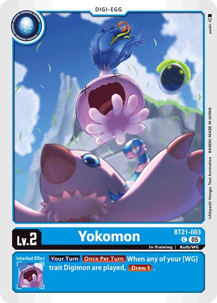 Yokomon [BT21-003] [World Convergence] | Card Merchant Takapuna