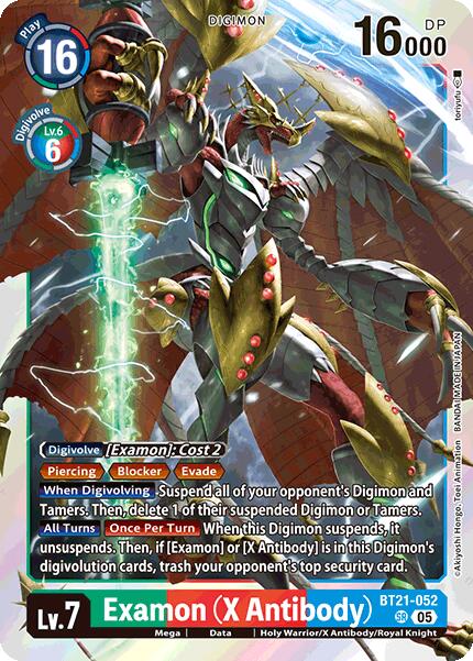 Examon (X Antibody) [BT21-052] [World Convergence] | Card Merchant Takapuna