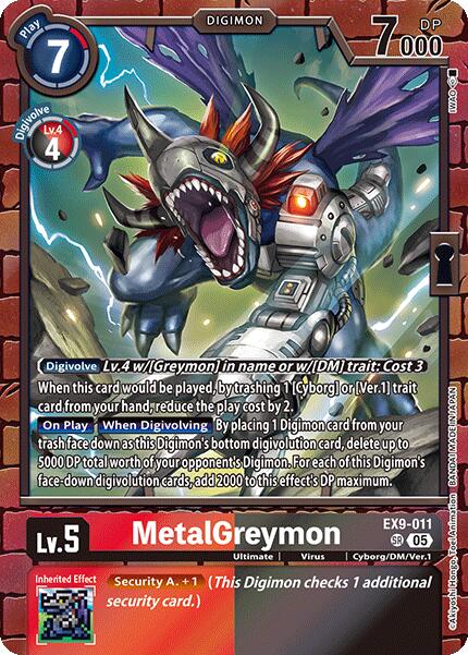 MetalGreymon [EX9-011] [Versus Monsters] | Card Merchant Takapuna