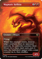 Magmatic Hellkite (Borderless) [Tarkir: Dragonstorm] | Card Merchant Takapuna