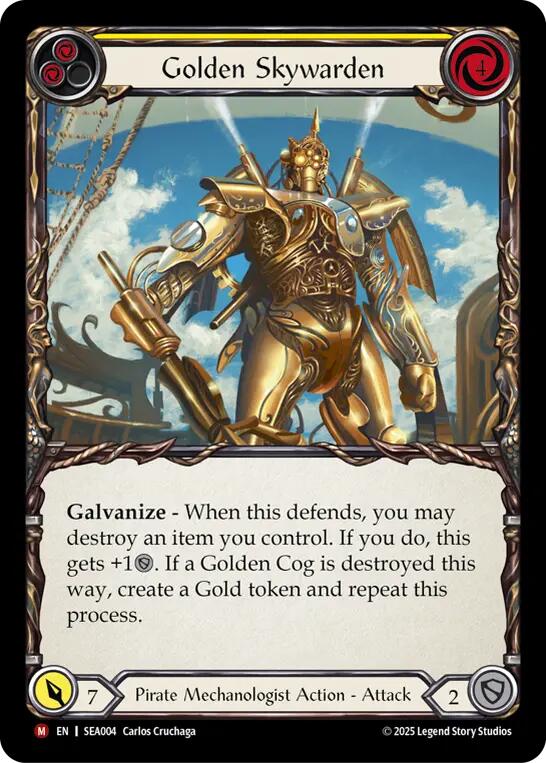 Golden Skywarden [SEA004] (High Seas) | Card Merchant Takapuna