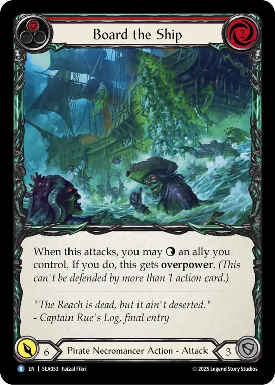Board the Ship [SEA053] (High Seas) | Card Merchant Takapuna