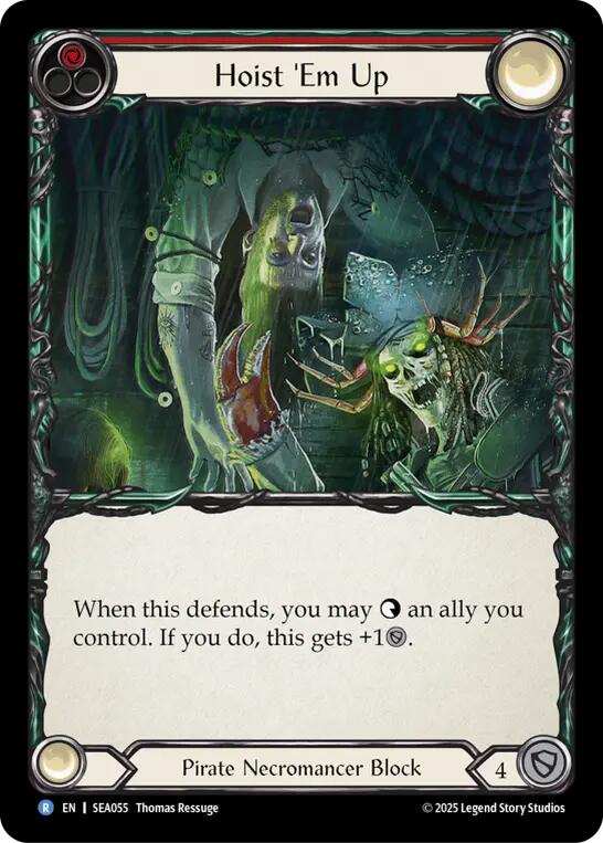 Hoist 'Em Up [SEA055] (High Seas)  Rainbow Foil | Card Merchant Takapuna